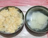 Foto langkah ke 2 dari resep Sup Bihun Telur Kembang Tahu.