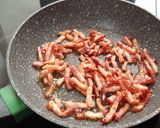 Foto del paso 4 de la receta: Ensalada con garbanzos y bacon crujiente