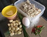 รูปขั้นตอนการทำที่ 1 ของ 🍤 ข้าวบาร์เลย์ผัดไข่ เนยกระเทียม 🧄🥚🧈