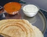 A picture of step 4 of Masala dosa.
