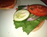 A picture of step 6 of Juicy burger.