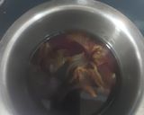 A picture of step 1 of Hibiscus ice tea / refreshing cooled.