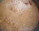 Újévi lencsefőzelék recept fázis 3 fotója