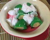 Foto langkah ke 8 dari resep Es Pisang Ijo (Es Pisang Hijau).