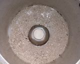 A picture of step 1 of Homemade Wheat Bread.