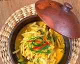 Foto langkah ke 5 dari resep Lontong Sayur (Resep Andalan u/ Hajatan + TIPS Labu Siam Tidak Kaku 🍐).