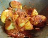 A picture of step 5 of Spicy duck egg masala / hanser dim kosha.
