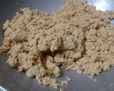 A picture of step 1 of Besan laddu.