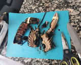 Foto del paso 2 de la receta: Arròs de llamàntol blau i gamba vermella