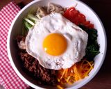 Foto langkah ke 6 dari resep Bibimbap (Nasi Campur Ala Korea).