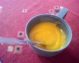 A picture of step 3 of Custard pudding.