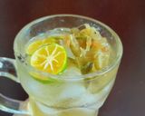 Hình bước làm 3 của món Trà tắc vỏ bưởi