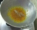 A picture of step 4 of Shavige kesaribath.