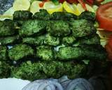 Hariyali tikka kebab recipe step 4 photo