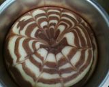 A picture of step 1 of Eggless Marble cake.