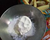 A picture of step 5 of Crispy potato wedges with mint tomato chutni.