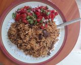 A picture of step 8 of Beef Pilau.