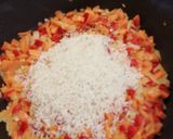Foto del paso 2 de la receta: Arroz con pollo y chorizo rápido (con morrón calahorra)