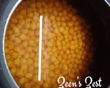 A picture of step 1 of Chana Koliwada.