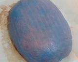 Foto langkah ke 20 dari resep Blue Spirulina Angkak Sourdough Bread.