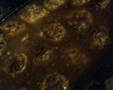 A picture of step 7 of Slow Cooker German Meatballs.