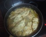 Foto del paso 6 de la receta Fricasse de pechuga de pollo con champiñones y papas cocidas