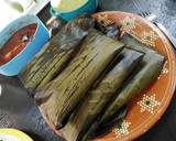 Foto del paso 12 de la receta: Tamales de puerco en hoja de plátano