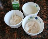 A picture of step 1 of Homemade Ranch dressing.
