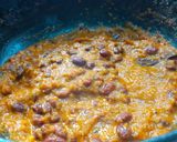 A picture of step 5 of Rajma-Chawal.
