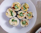 Hình bước làm 4 của món Sushi bánh mì