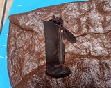 Foto langkah ke 7 dari resep Roti Choklat super lembut.