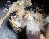 A picture of step 3 of Kacha golla sandesh.