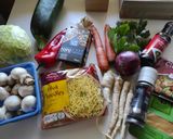 Tofu kerti zöldségekkel recept fázis 1 fotója