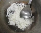 A picture of step 1 of Dragonfruit kheer.
