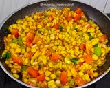 A picture of step 5 of Butter Corn Chaat.