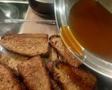 Foto del paso 8 de la receta: Torrijas al horno de miel, naranja y chocolate