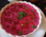 A picture of step 5 of Beetroot Raita.