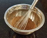 A picture of step 2 of Chocolate Cake Roll With Coconut Cream Filling.