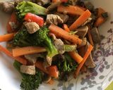 Foto del paso 5 de la receta: Salteado de cerdo con verduras