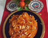 A picture of step 8 of Seviyon ka zarda.