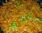 A picture of step 5 of Baingan Bharta.