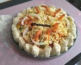 Foto langkah ke 6 dari resep Pizza jumbo | pizza panggang oven| pizza hut.