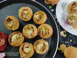 পিজ্জা ফুচকা (pizza fuchka recipe in Bengali)