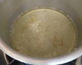 A picture of step 3 of Singhada jalebi.