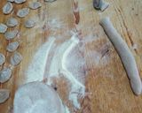 A picture of step 2 of Orecchiette with Primitivo di Manduria.