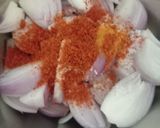 A picture of step 2 of Onion pickle.