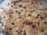 كيك بالتفاح والمكسرات