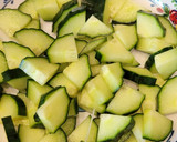 A picture of step 4 of Beet & Cucumber Salad.