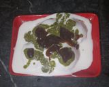 A picture of step 4 of #GA4#WEEK25#InstantDahiVada.