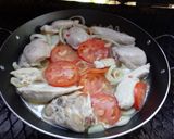 Foto del paso 3 de la receta: Salteado de pollo y verduras al disco en la parrilla